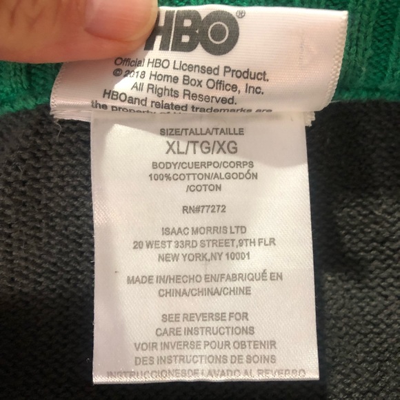 GOT XL Game of Thrones XMAS UGLY SWEATER Tis the Last Season - Picture 4 of 4